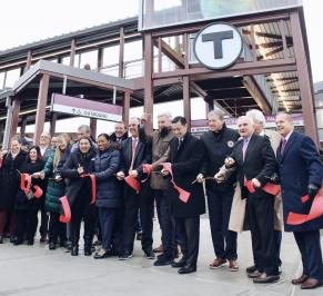 Ribbon Cutting Ceremony Held at New Pawtucket-Central Falls Transit Center