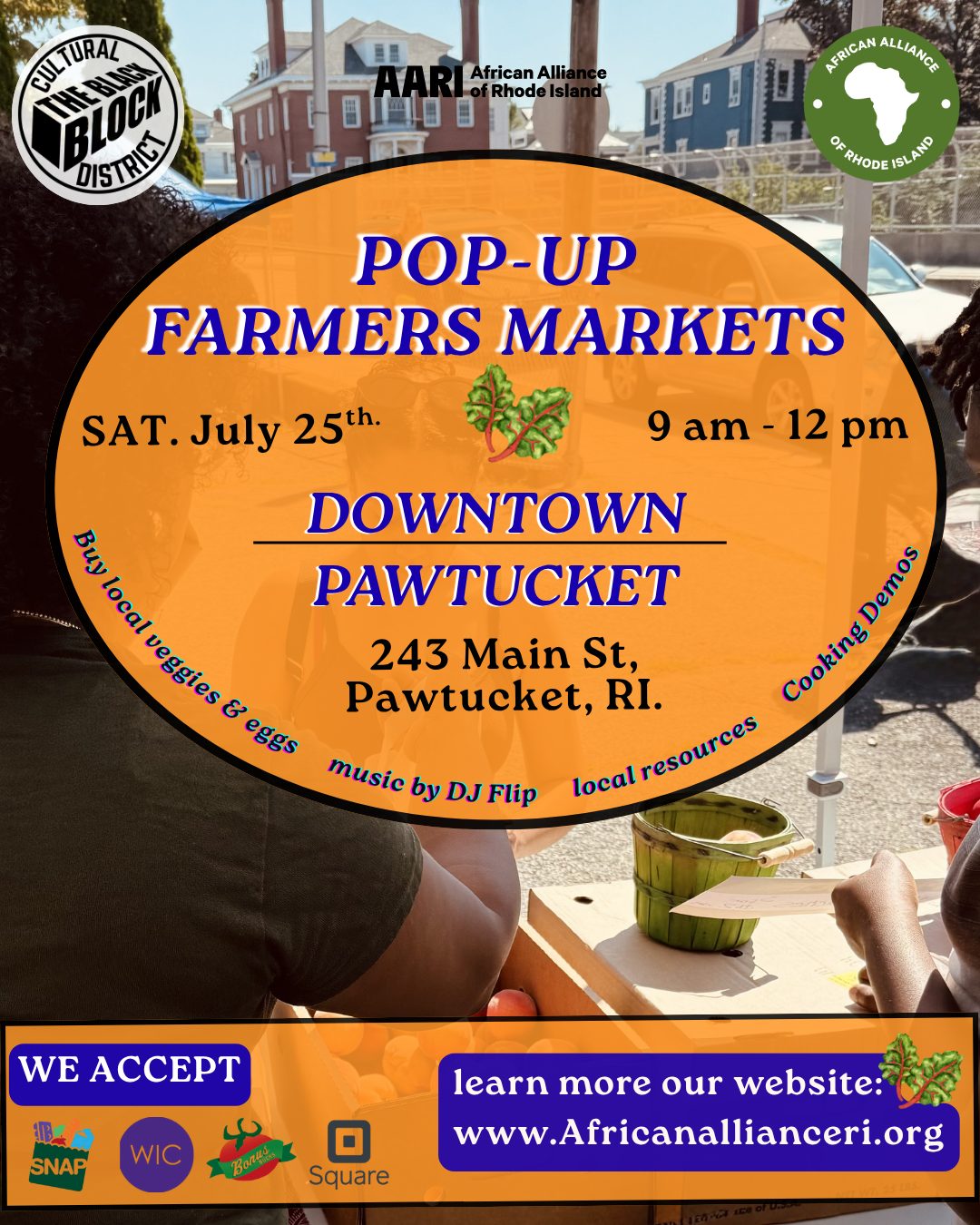Pop-Up Farmers Market!